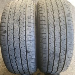 Pair Tires 245 60 18
