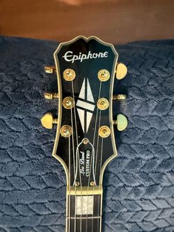 Epiphone Les Paul with fender amp