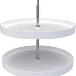 Reva-shelf 2 Tiered Lazy Susan, 28”
