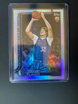 Cooper Flagg rainbow silver tops Rc
