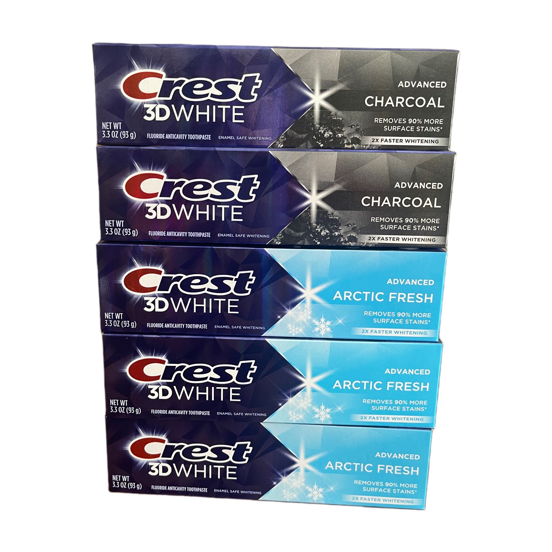Crest 3D White Toothpastes