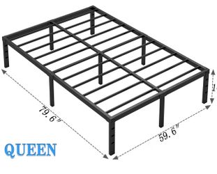 NEW JETO Metal Bed Frame