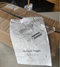 Ultrasonic fogger