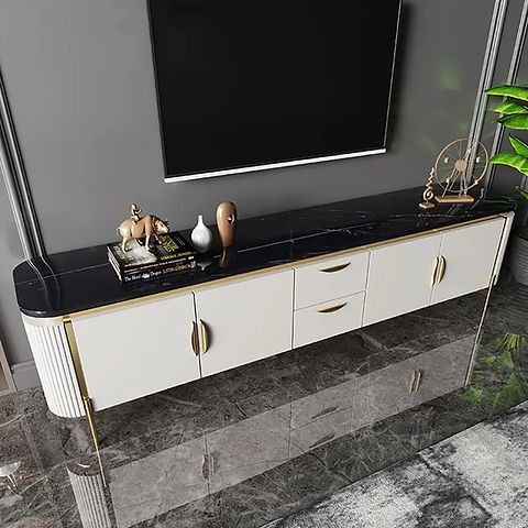 Tv Stand Nuevo  Moderno  De Marble 