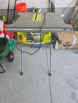 Ryobi 10 in 15 amp table saw
