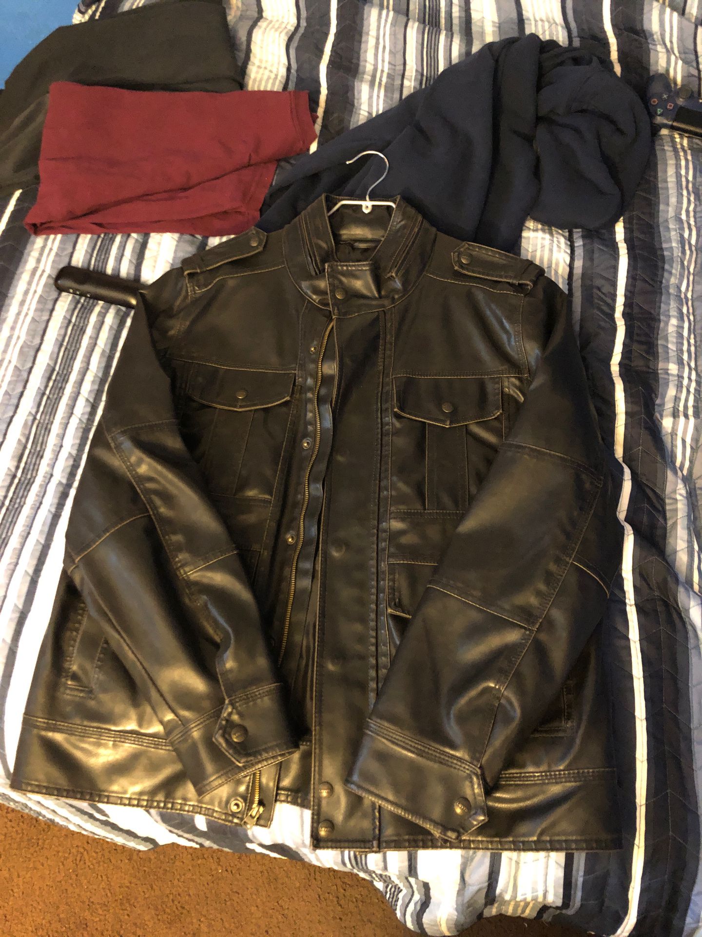 Levi’s Leather Jacket Large