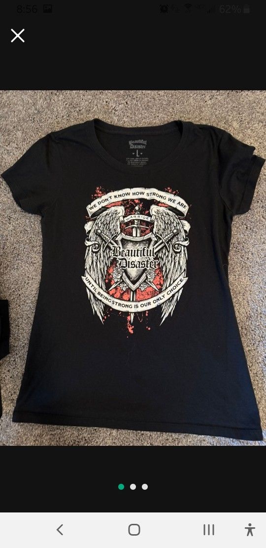 Women's Beautiful Disaster T Shirt