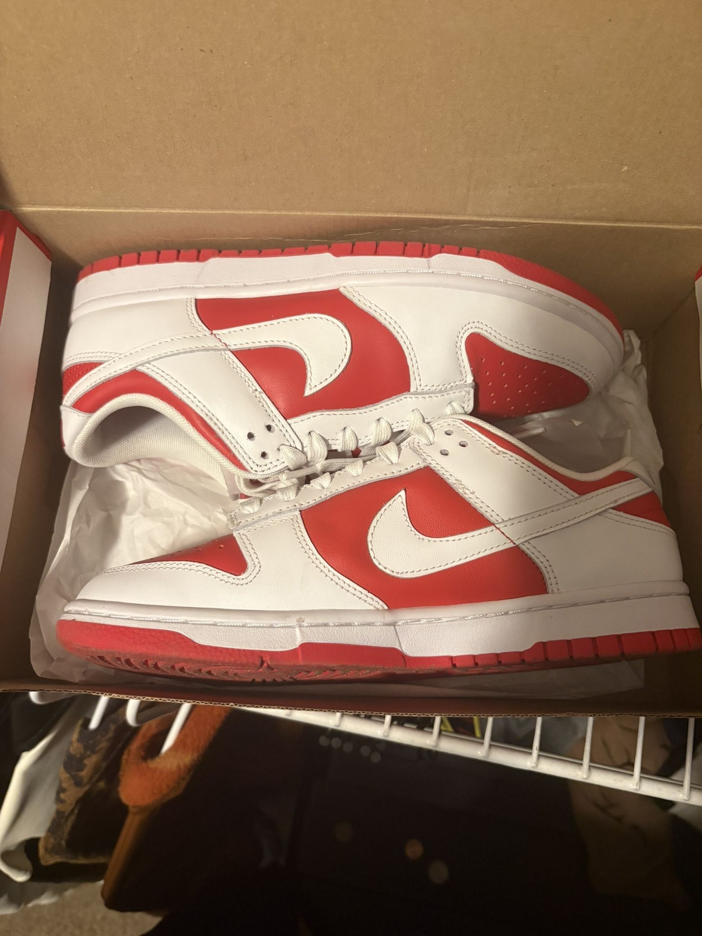 Nike Dunk Red & White