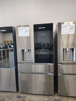 LG 29 cu. ft. Smart Insta view Door-in-Door Standard -Depth Max 4-Door French Door Refrigerator