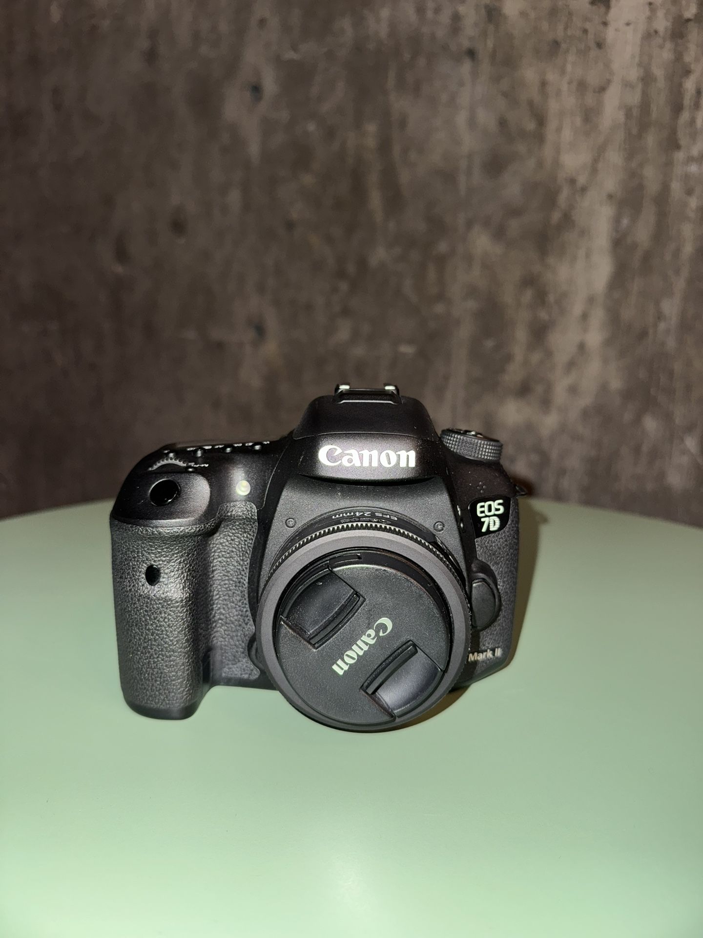 Canon EOS 7D Mark ii with 24mm f/2.8 lens