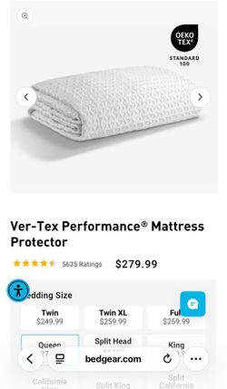Cooling mattress protector Bedfear