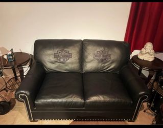 Harley Davidson Leather Couch