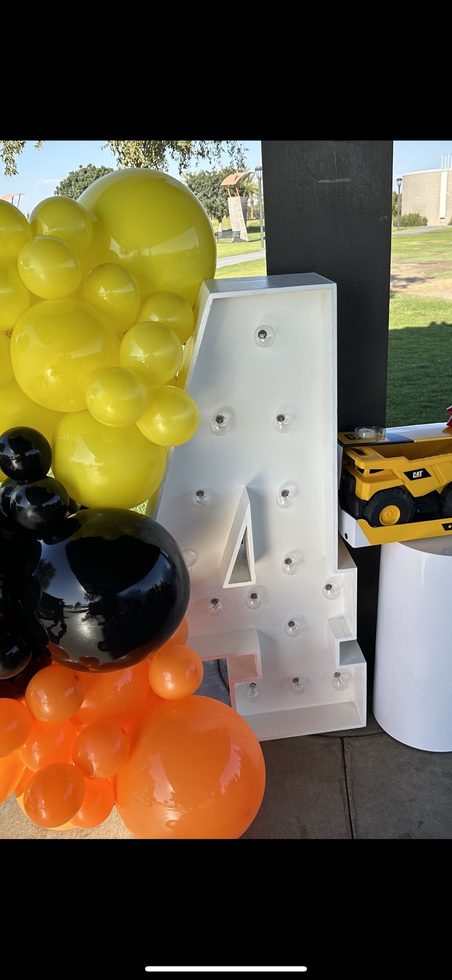 4ft Marquee Number For Decoration For Sale