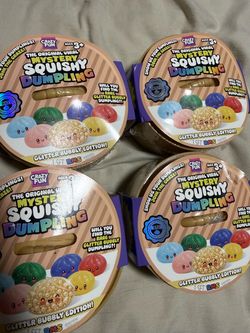 Squishy Dumpling Glitter Bubbly Edition