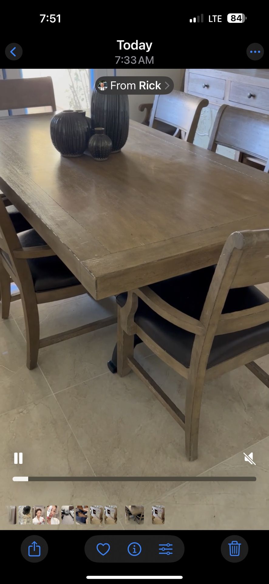 Dining Table And 8 Chairs