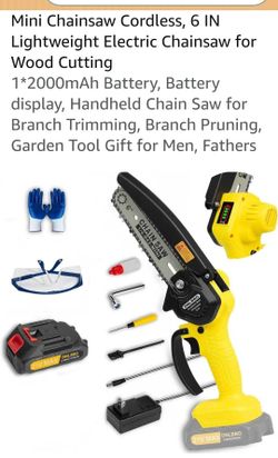 Mini Cordless Electric Chain Saw