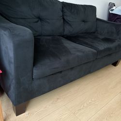 Brand New Black 2 Seat Couch