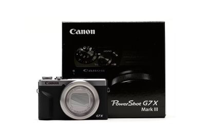 Canon G7X Mark III Silver Black