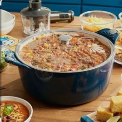 Olla De 9 qt Hierro Forjado De Princess House