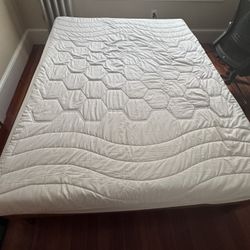 Queen Bed Frame With 8 Inch Mattress. $150 Or Best Offer