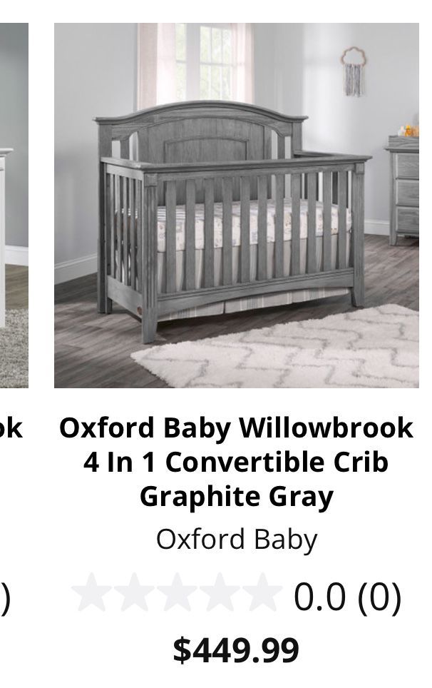 Baby Crib/Toddler Bed 