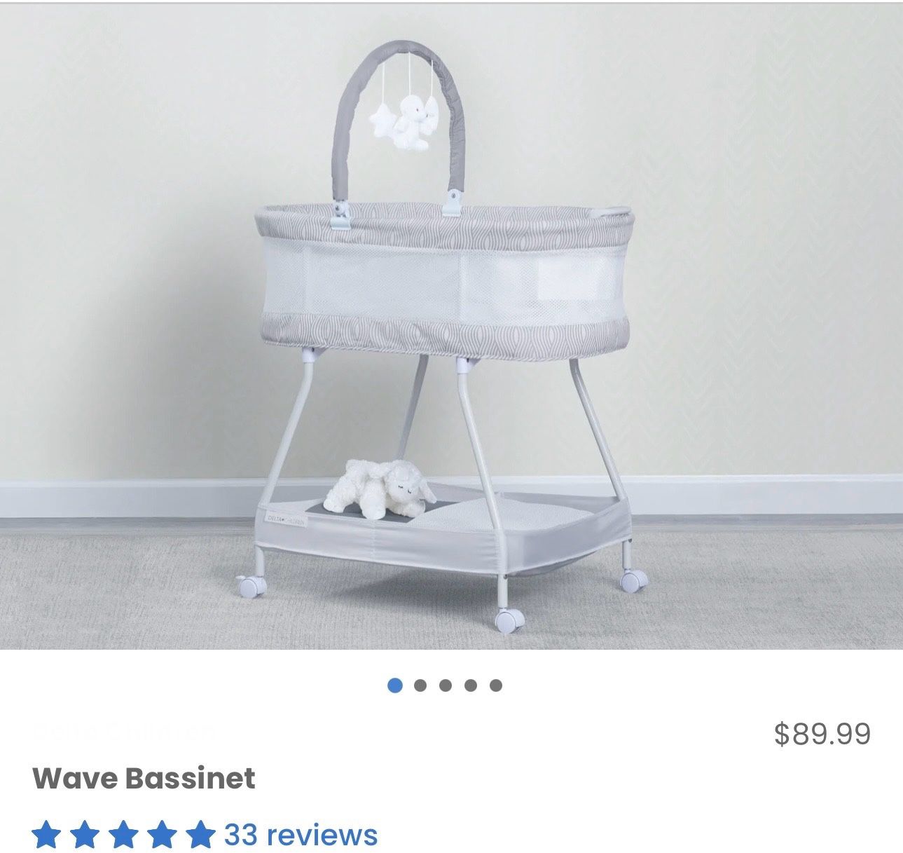 New Wave Baby Bassinet/ Baby Bassinet