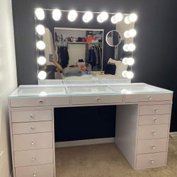 Vanity With Bluetooth Mirror 