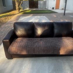 Queen Size Sleeper Sofa- Nearly New Mattress 