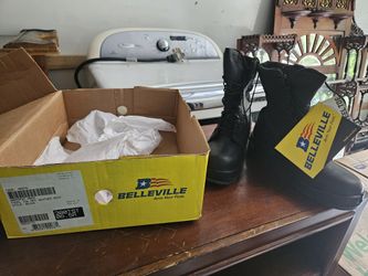 Bellview Steel Toe Hot Weather Boots Size 6.5R