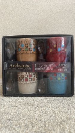 8-Piece 13oz Nugget Mug Set