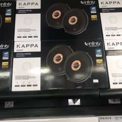 Infinity Kappa 6.5 Inch Speakers On Sale For 149.99 