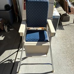 Vintage 1983 Fisher-Price Foldable High Chair w/Box