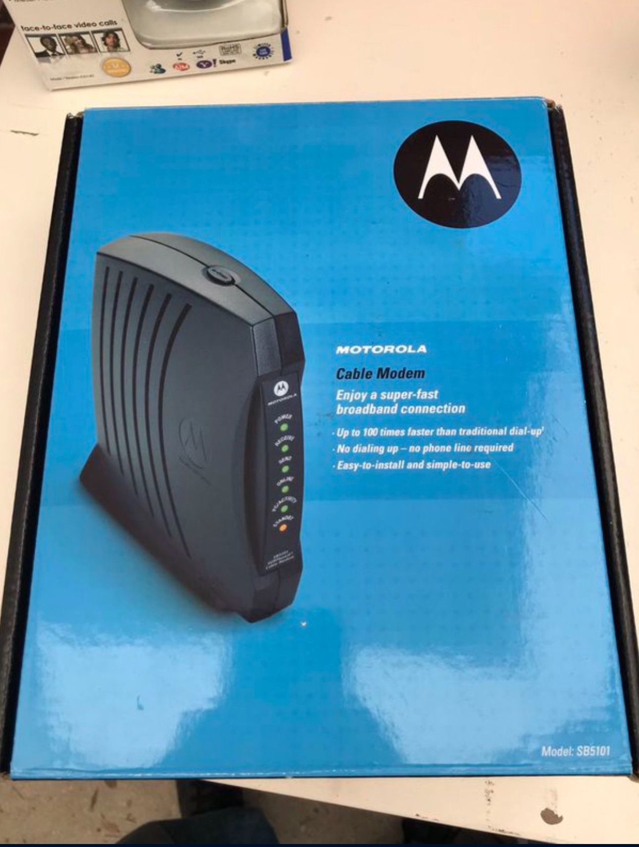 Motorola SURFboard SB5101 USB/Ethernet 100 Cable Modem