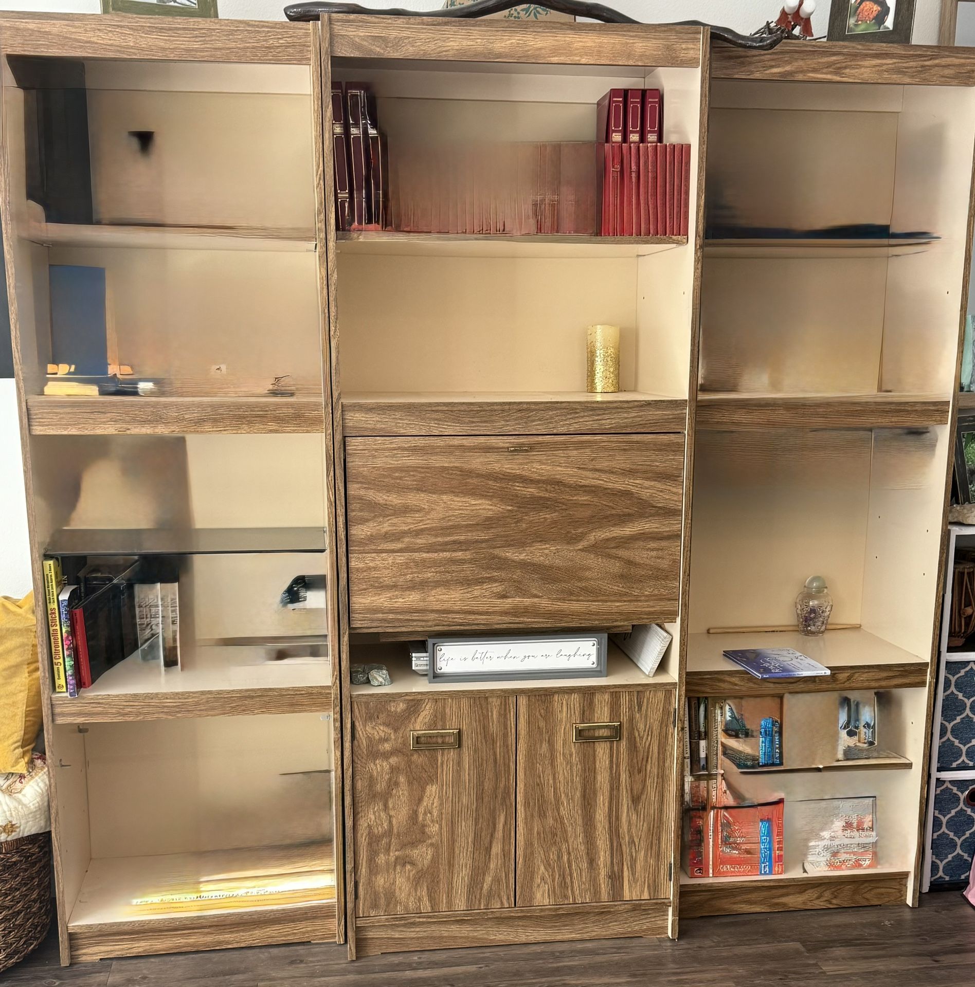3 Very Sturdy Book Shelves Better Deal If Take All Together