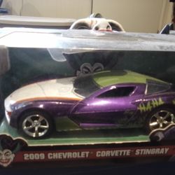 Die Cast Joker Corvette 