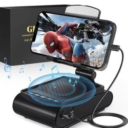 GLOPUS Fathers Day Dad Gifts for Men, Cell Phone Stand with Wireless Bluetooth Speaker, Father's Day Mens Gifts from Daughter/Wife, Birthday Gifts for