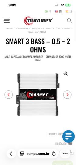 Tarampsmarty 3 k bass new