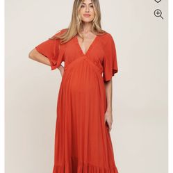 NEVER WORN - Maternity Maxi Dress 