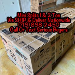 Mini Splits 1 & 2 Ton
