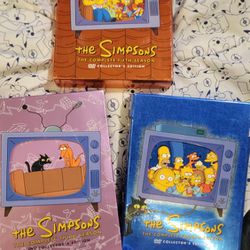 the simpsons dvd Season 5,4,3 