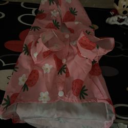 Medium Dog Rain Coat