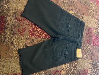 True Religion Black Flare Jeans