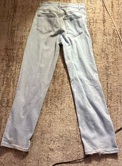 Light Wash Straight Leg Jeans Size 7/20