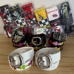 Chrome Belts & Socks 
