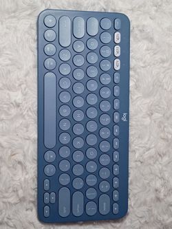Logitech Wireless Bluetooth Keyboard Blue