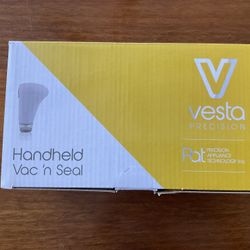 VESTA Precision, Compact, Rechargeable, Handheld Vacuum Sealer