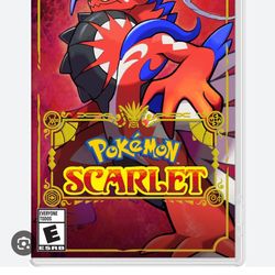 Pokémon Scarlet Brand New In Package