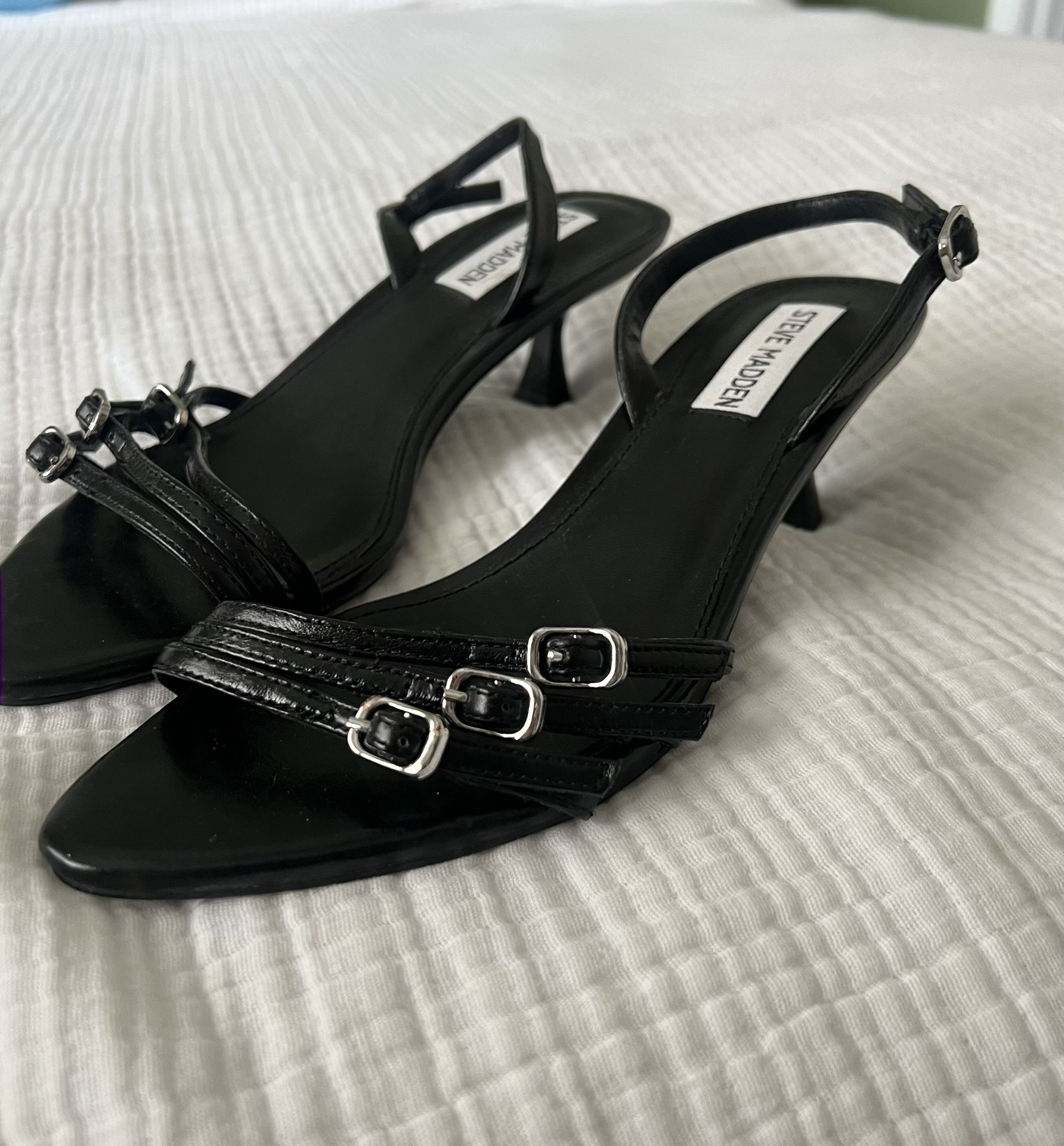 Steve Madden Black Heels