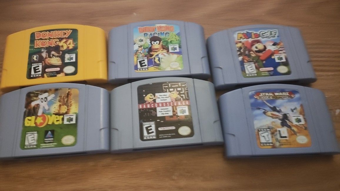 N64 Games Small lot