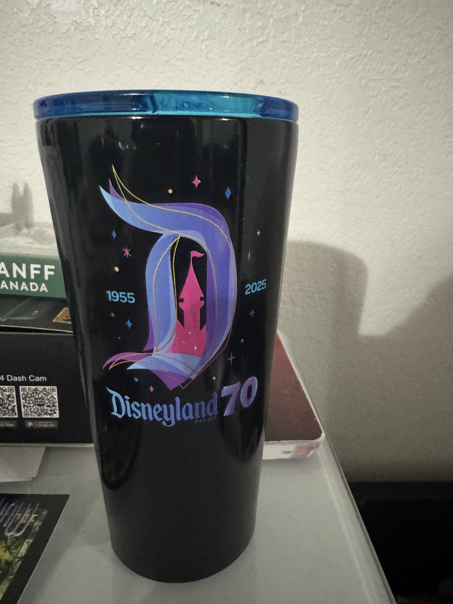Disneyland 70th anniversary tumbler 16 oz